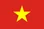 Bendera Vietnam yang mengarah ke situs web yang menjelaskan perintah-perintah Tuhan dalam bahasa Vietnam.
